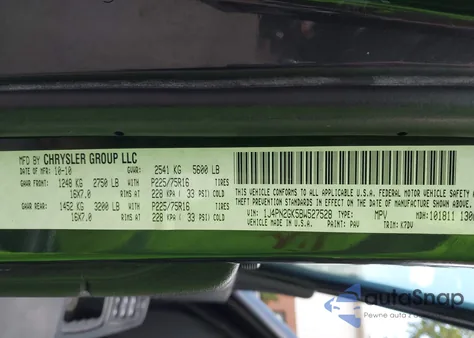 2011 Jeep Liberty Sport from USA, damaged, VIN 1J4PN2GK5BW527528